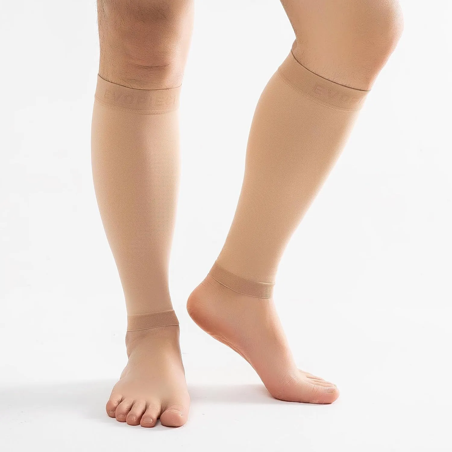 20-30mmHg 1 Pair Calf Compression Sleeve Men and Women Wide Brace for Leg Support Shin Splint Pain Relief