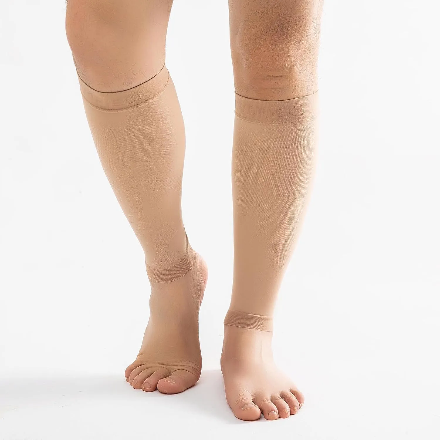 20-30mmHg 1 Pair Calf Compression Sleeve Men and Women Wide Brace for Leg Support Shin Splint Pain Relief