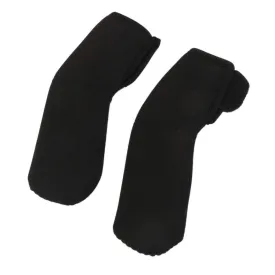 3 pc Cushion Shoulder Harness Pad Covers and Handlebar Covers Grips Slip On for URBINI Baby Child Strollers and/or Car Seats Accessories Replacement Parts (Slip On Grips Only)
