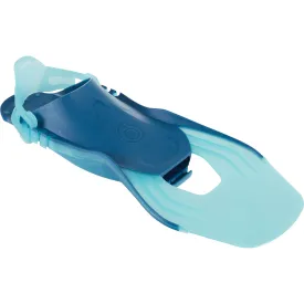 Adjustable snorkeling fins for children blue 100 Subea