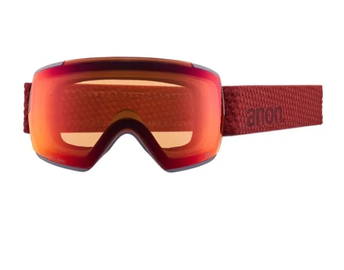 Anon M5 Goggles 2024   Bonus Lens   MFI- Mars / Perceive Sunny Red