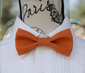 Autumn Orange Bow Tie (231)