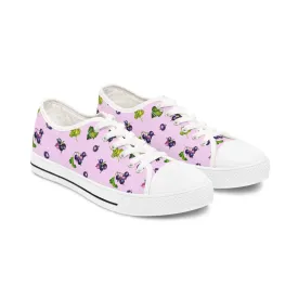 Blackcurrant Women's Low Top Sneakers