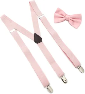 Bow Tie and Suspenders for Men, Adjustable Derby Wedding Gatsby Costume Mens Bow Ties and Suspenders Bowtie Bretelles for Men