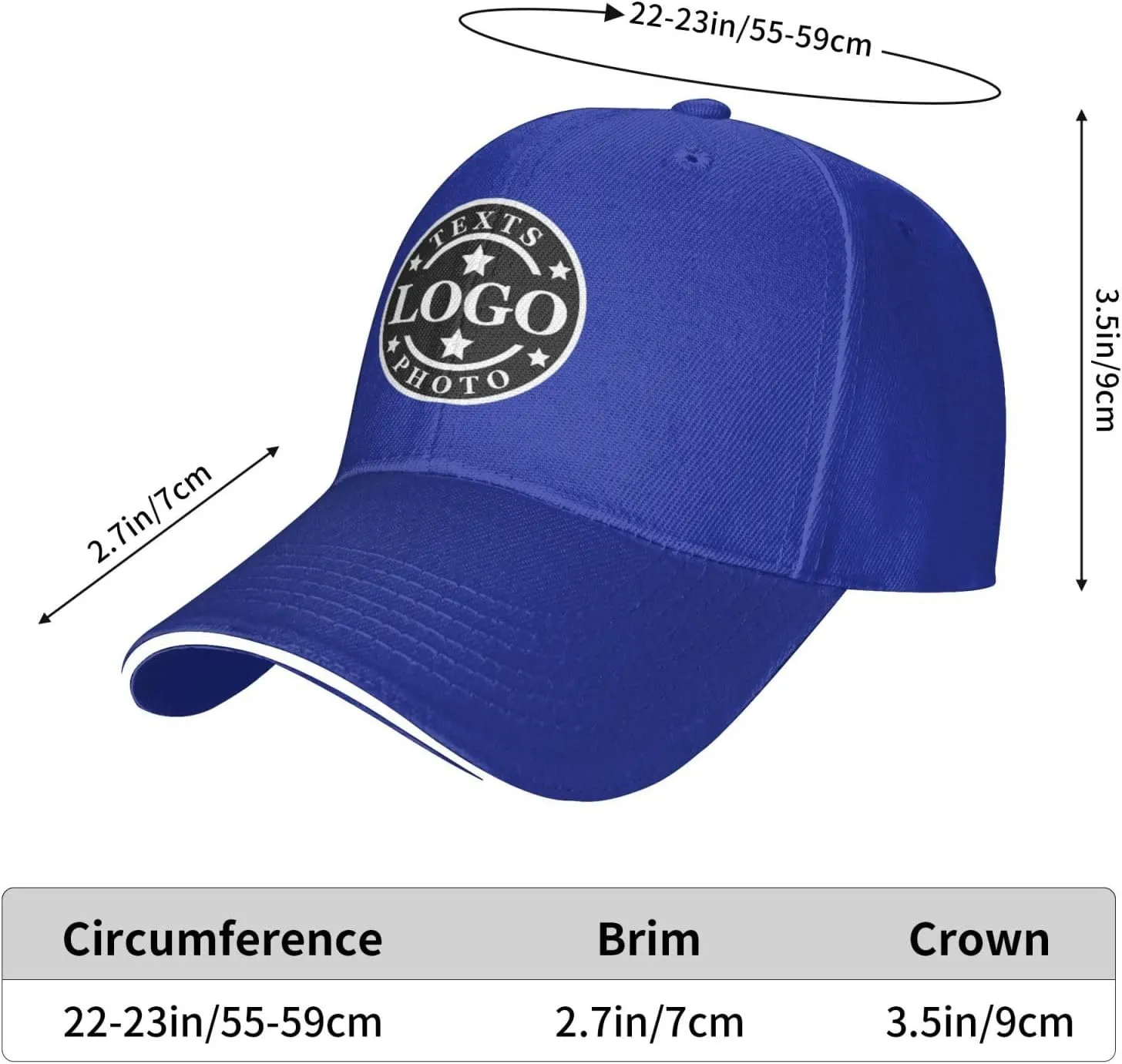 Bulk Custom Hats Custom Hat Design Your Own Customized Hats with Logo Text, Custom Baseball Caps, Custom Truck Hats
