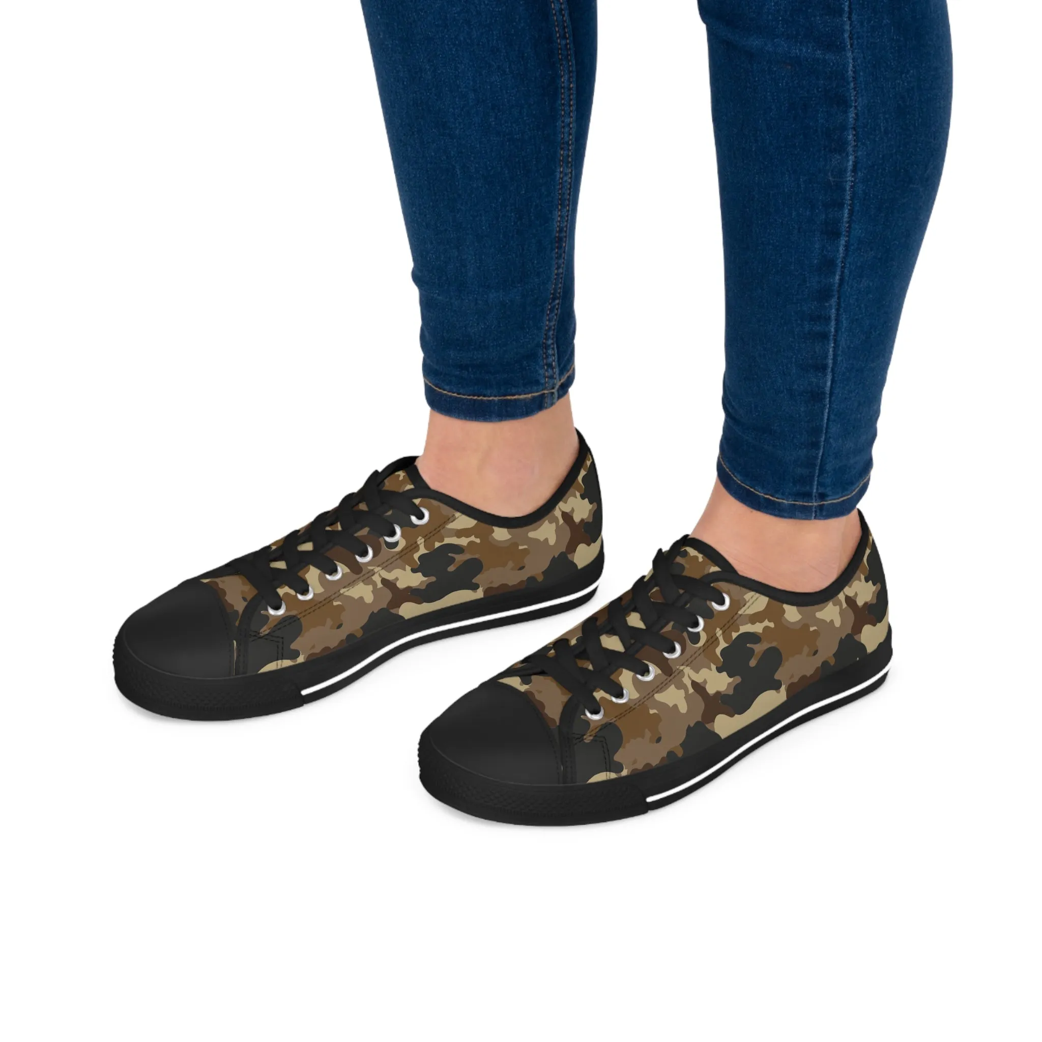 Camo no 11 Women's Low Top Sneakers