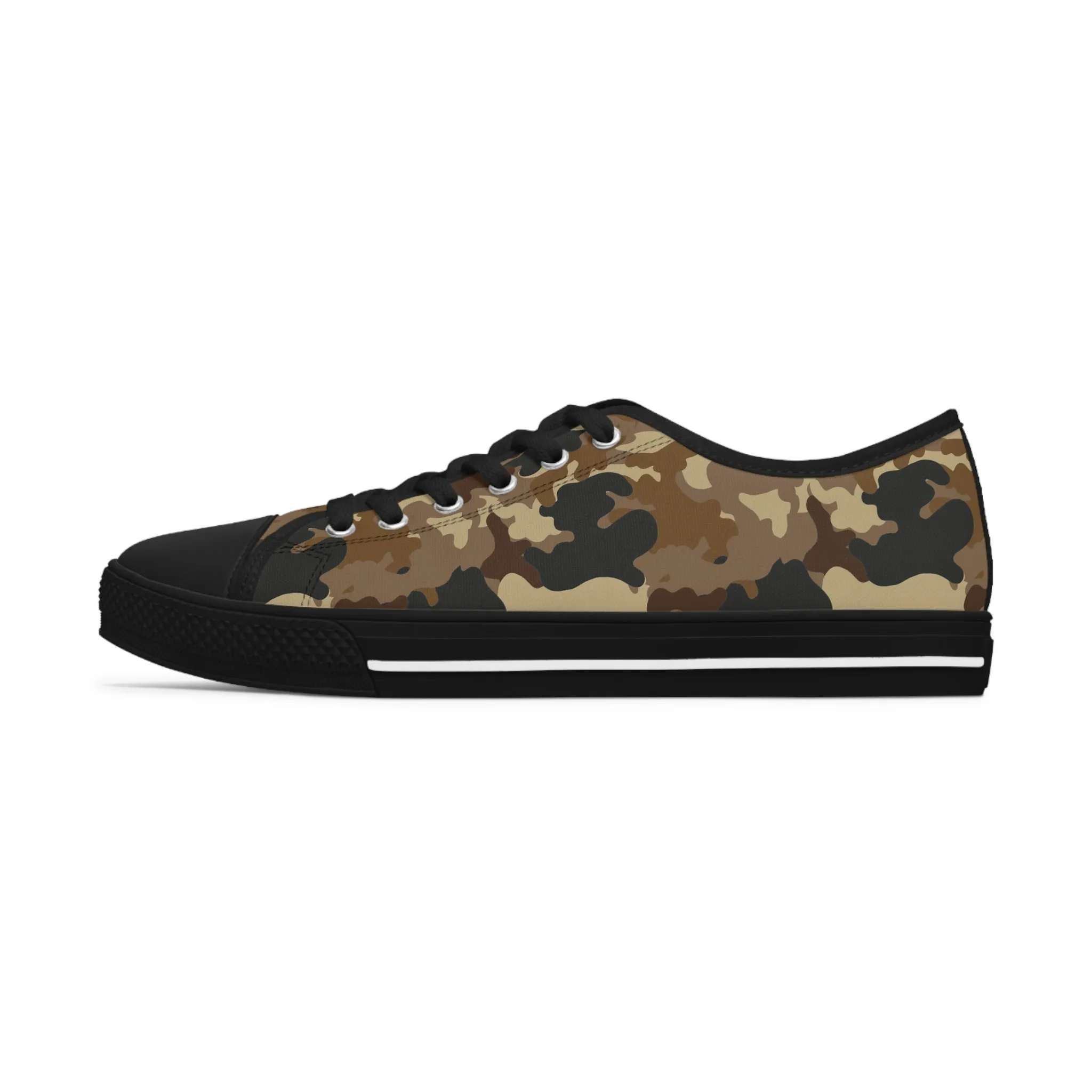 Camo no 11 Women's Low Top Sneakers