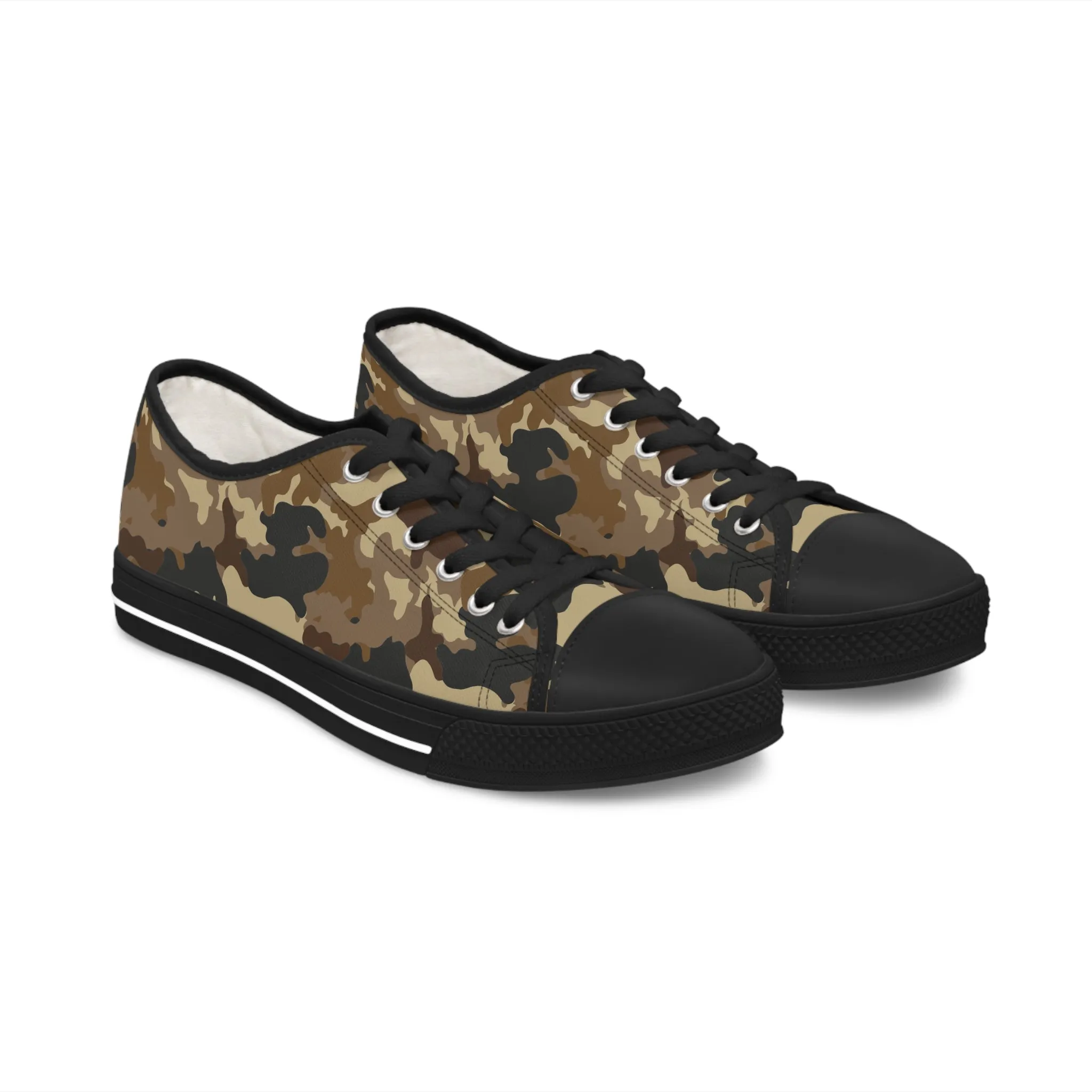 Camo no 11 Women's Low Top Sneakers