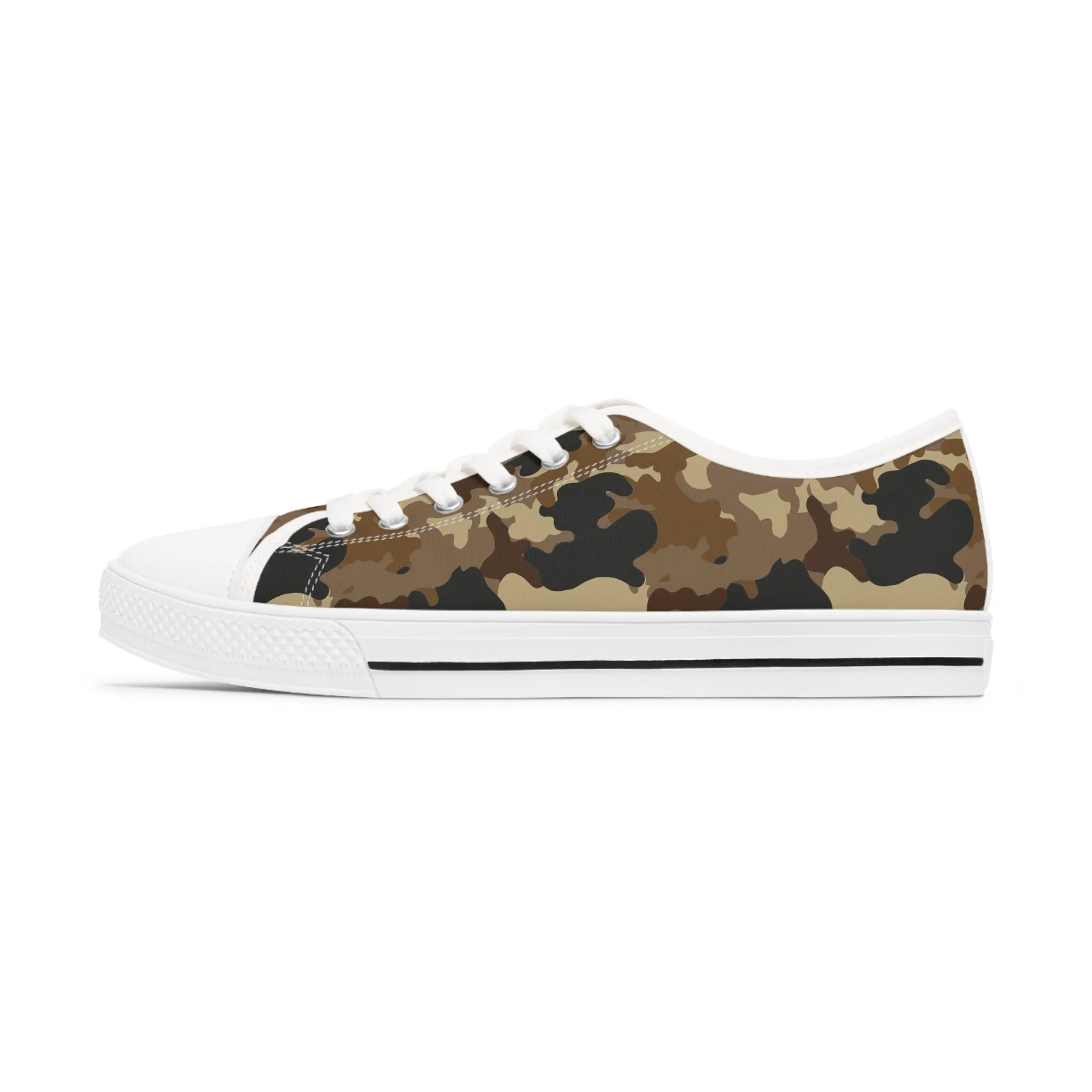 Camo no 11 Women's Low Top Sneakers