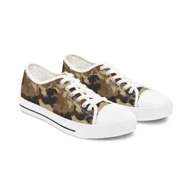 Camo no 11 Women's Low Top Sneakers