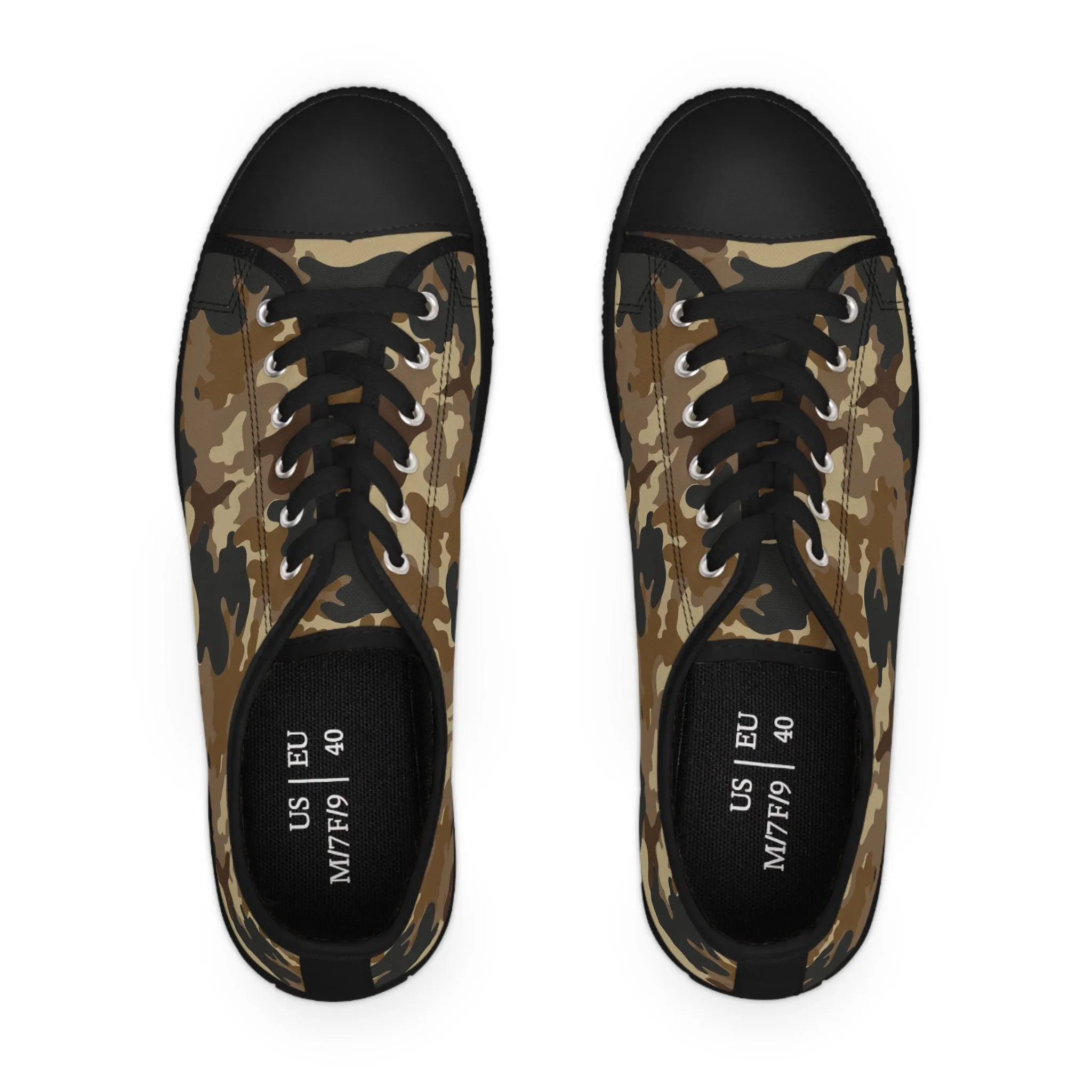 Camo no 11 Women's Low Top Sneakers
