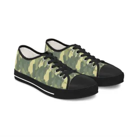 Camo no 4  Women's Low Top Sneakers