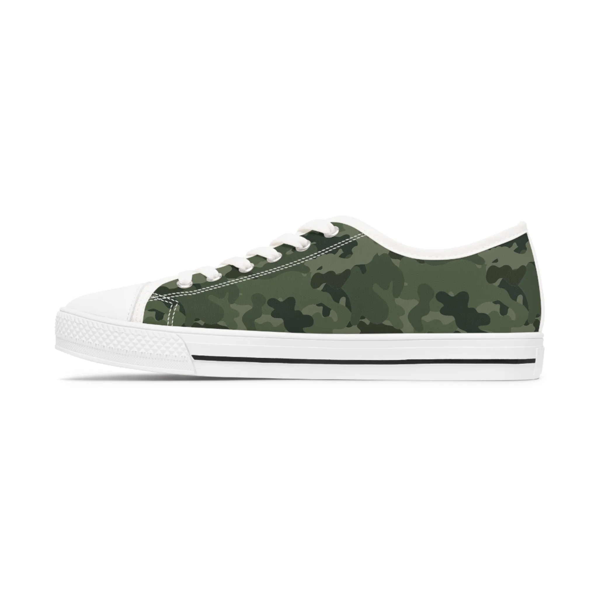 Camo no 6  Women's Low Top Sneakers