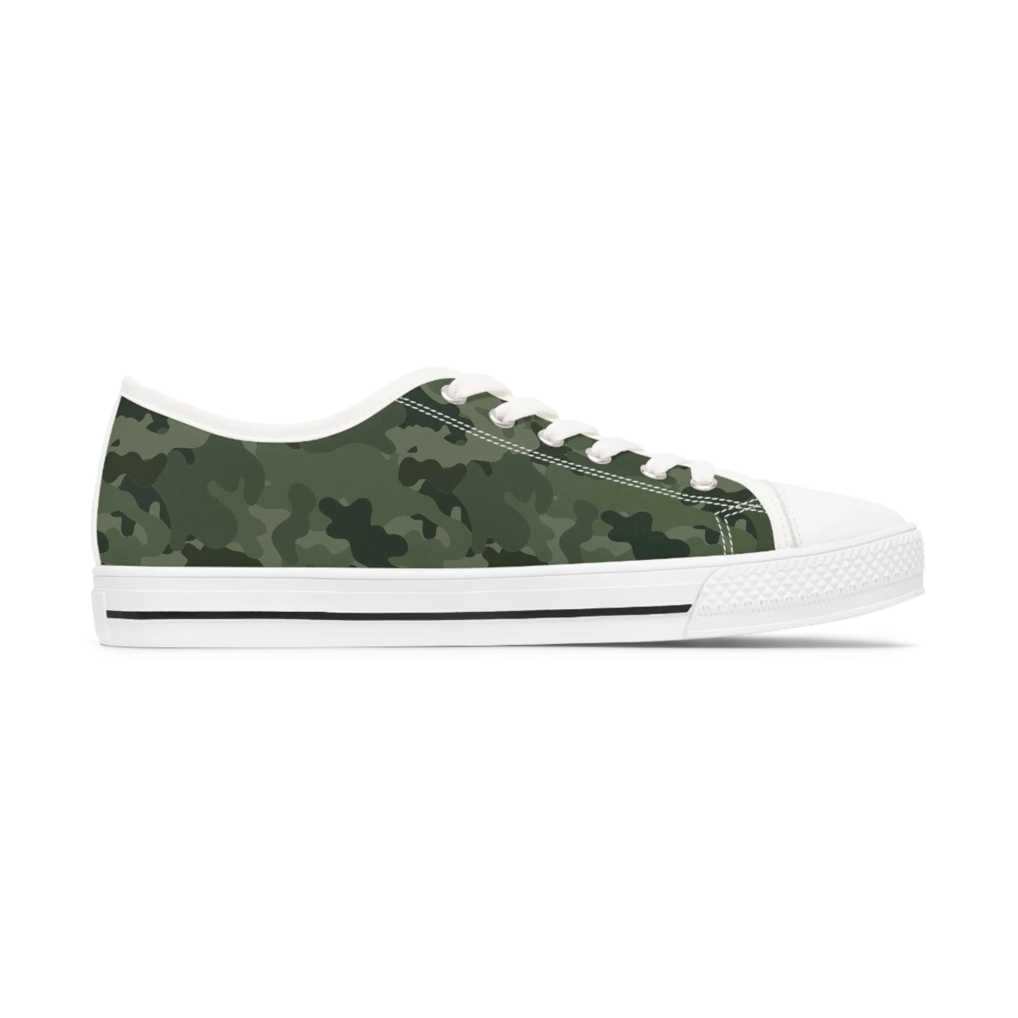 Camo no 6  Women's Low Top Sneakers