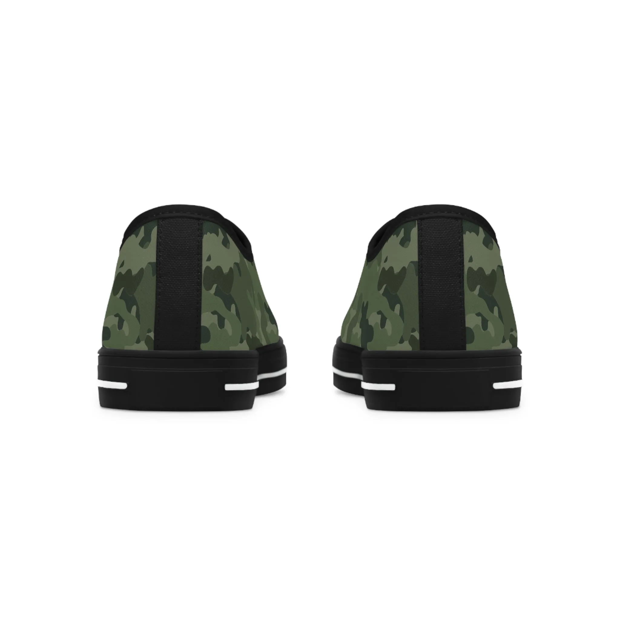Camo no 6  Women's Low Top Sneakers
