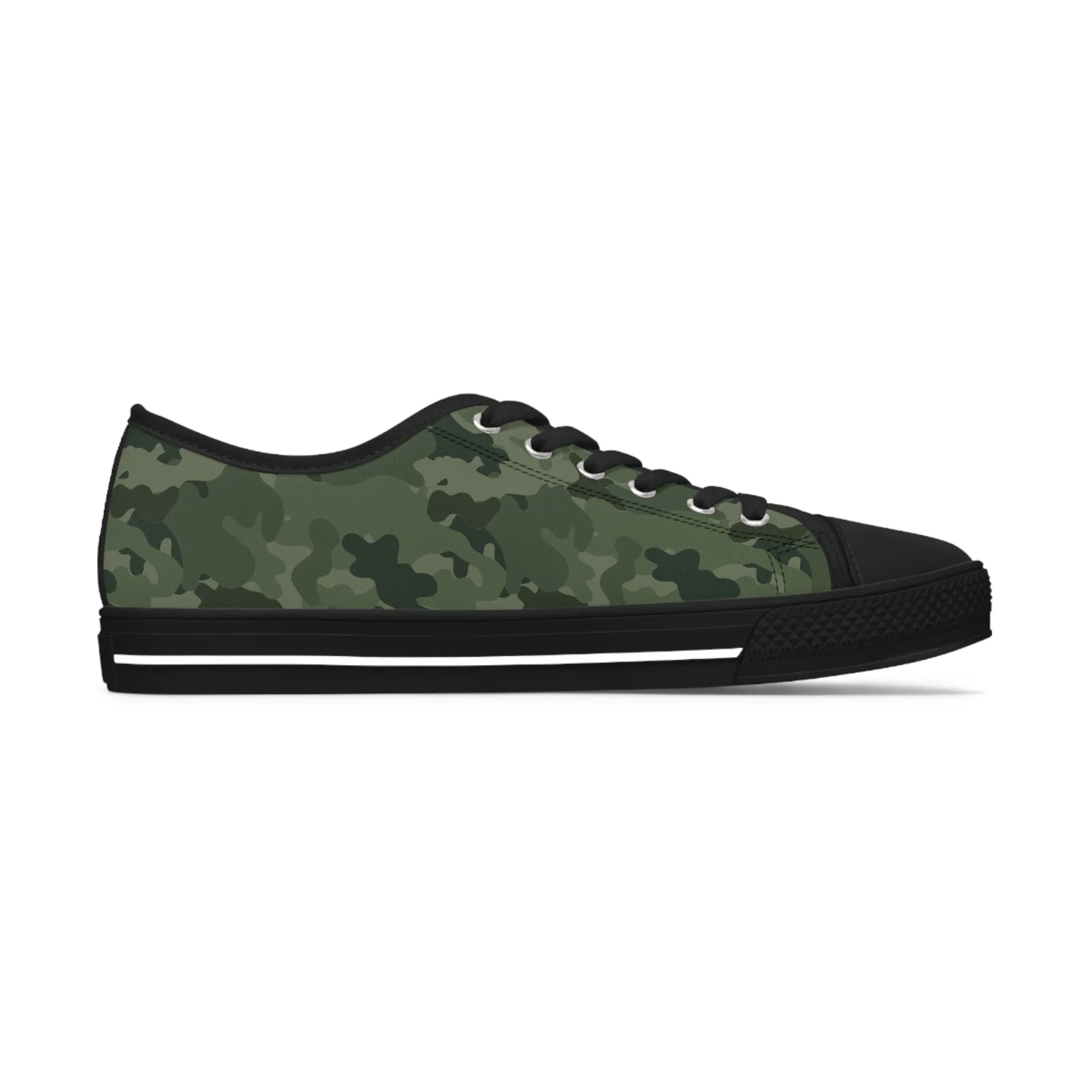 Camo no 6  Women's Low Top Sneakers