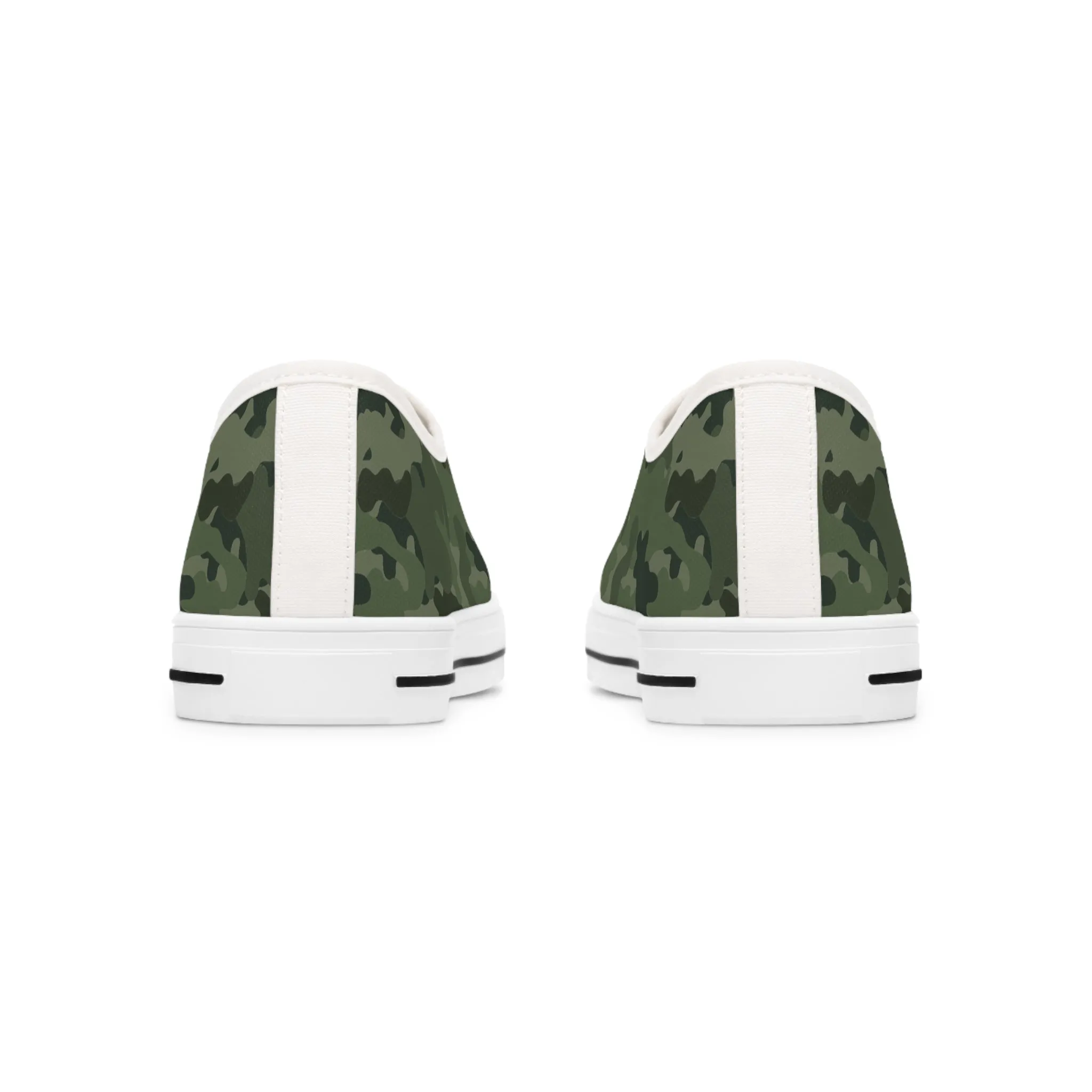 Camo no 6  Women's Low Top Sneakers
