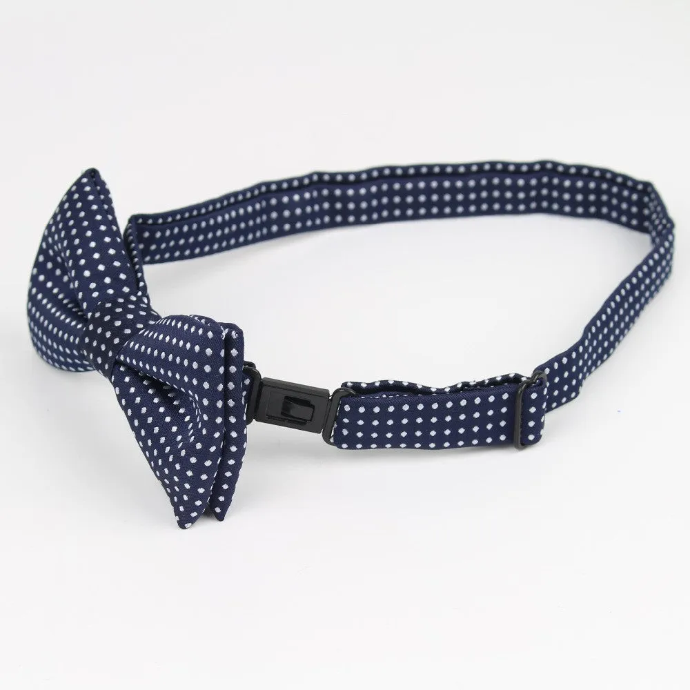 Children Fashion Formal Cotton Bow Tie Kid Classical Dot Bowties Colorful Butterfly Wedding Party Pet Bowtie Tuxedo Ties