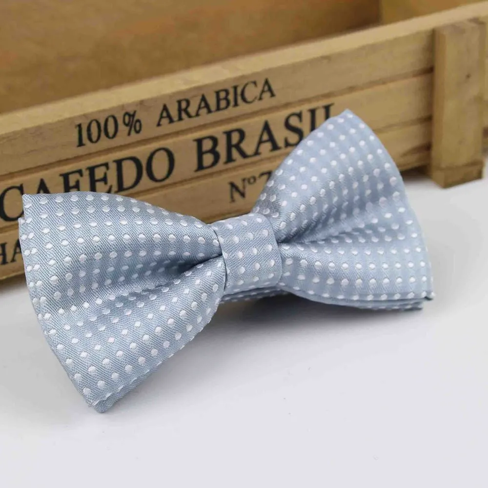 Children Fashion Formal Cotton Bow Tie Kid Classical Dot Bowties Colorful Butterfly Wedding Party Pet Bowtie Tuxedo Ties