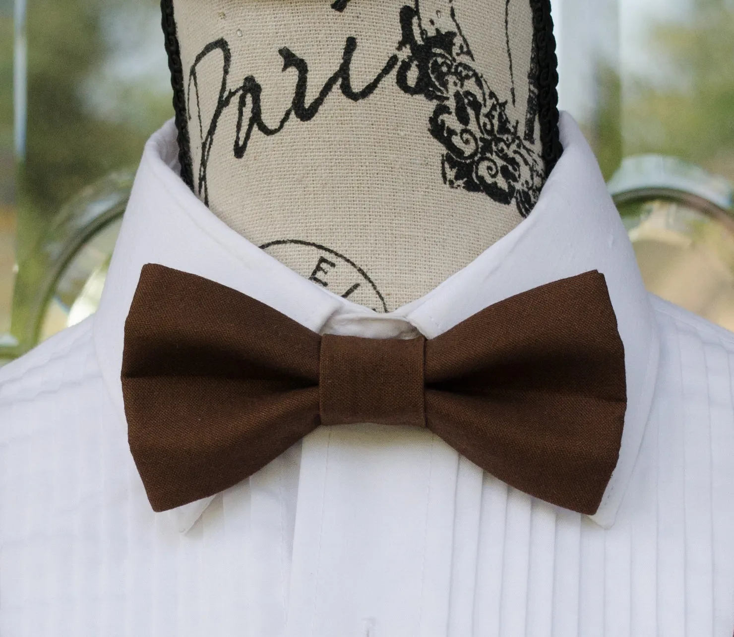 Chocolate Brown Bow Tie (71)