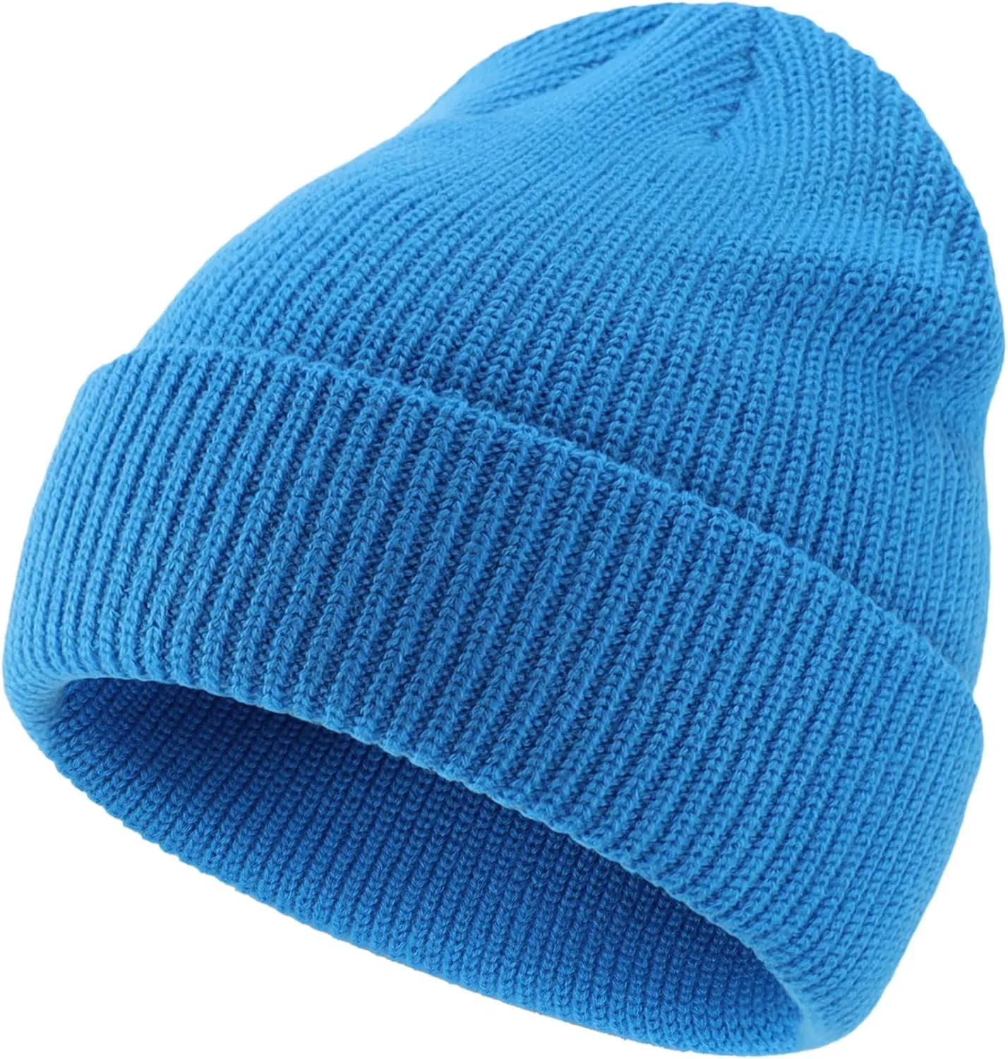 Connectyle Classic Double Layer Knit Beanie Hat Warm Thick Acrylic Winter Hats Daily Cuffed Beanies Watch Hat for Men Women