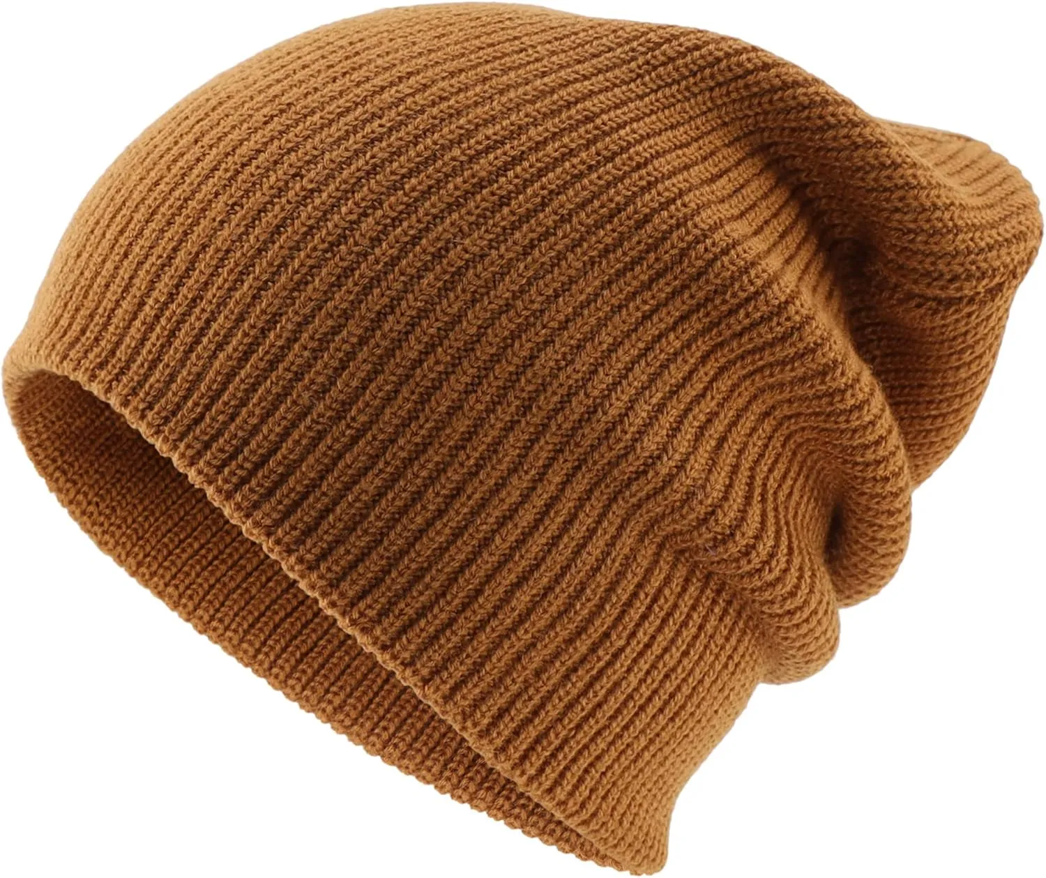 Connectyle Classic Double Layer Knit Beanie Hat Warm Thick Acrylic Winter Hats Daily Cuffed Beanies Watch Hat for Men Women