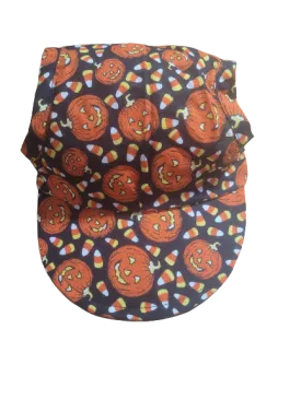 Dog Visor Hat - Pumpkins