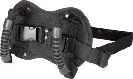 EKDJKK Motorcycle Rear Seat Handle, Motorcycle Passenger Grip Grab Handle, Adjustable Non-Slip Strap Motorcycle Seat Strap(Black)