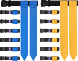 Flag Football Belts, 14 Player Adjustable Flag Football Set for Sports Training Competition