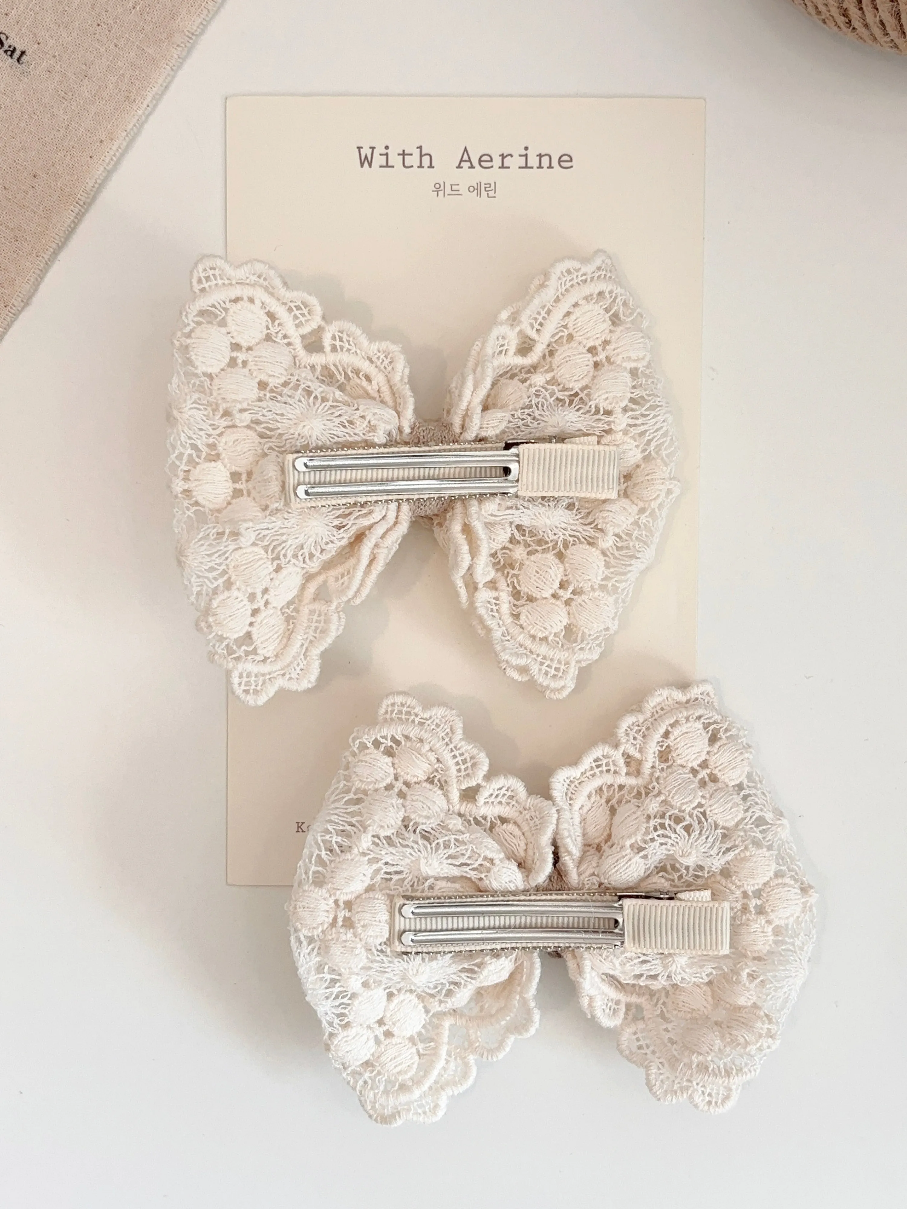 Gabi Lace Bow / Single Item