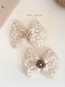 Gabi Lace Bow / Single Item