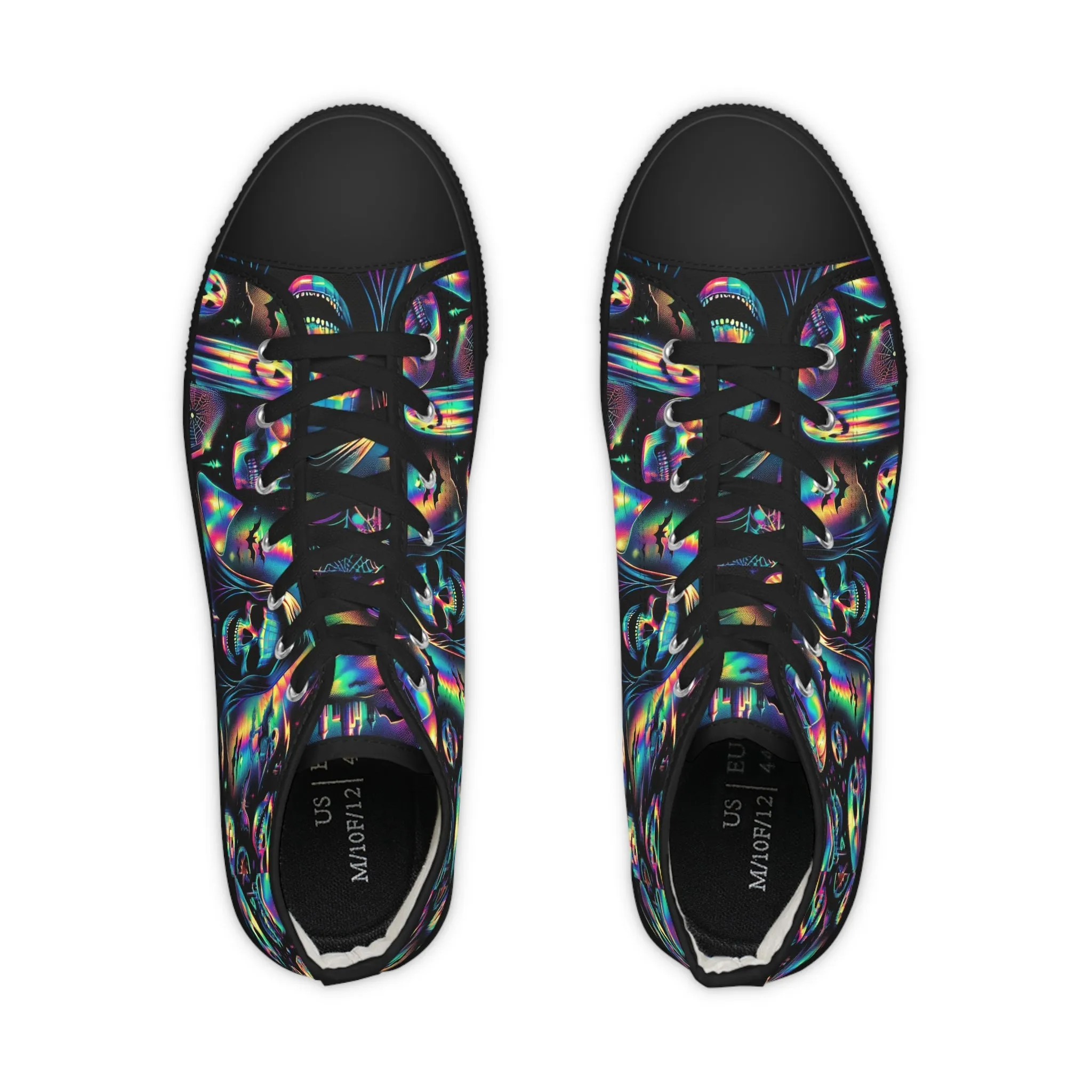 Halloween Nightmare Ver 2 - Men's High Top Sneakers