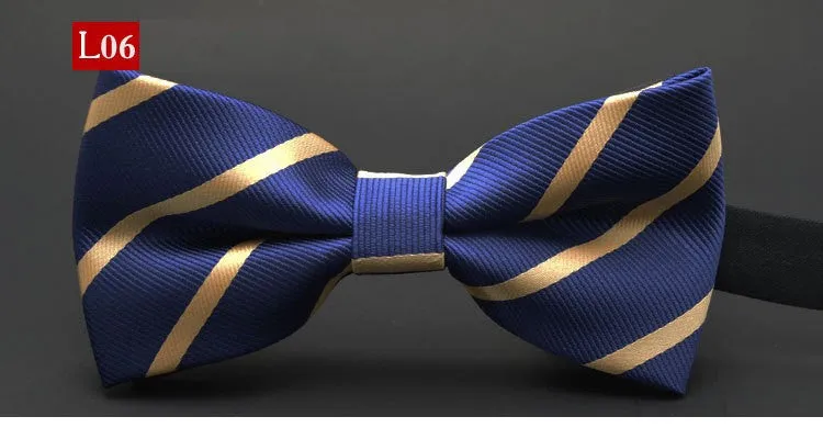 Hot sale Men Formal commercial Gentleman bow tie butterfly cravat bowtie male solid color marriage bow ties for men