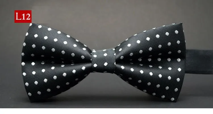 Hot sale Men Formal commercial Gentleman bow tie butterfly cravat bowtie male solid color marriage bow ties for men