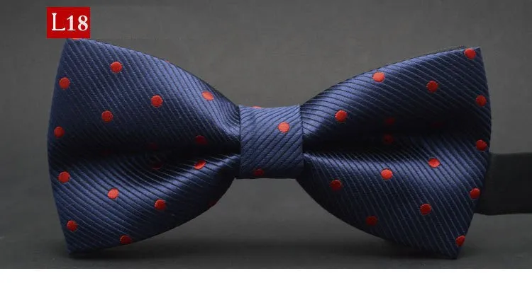 Hot sale Men Formal commercial Gentleman bow tie butterfly cravat bowtie male solid color marriage bow ties for men