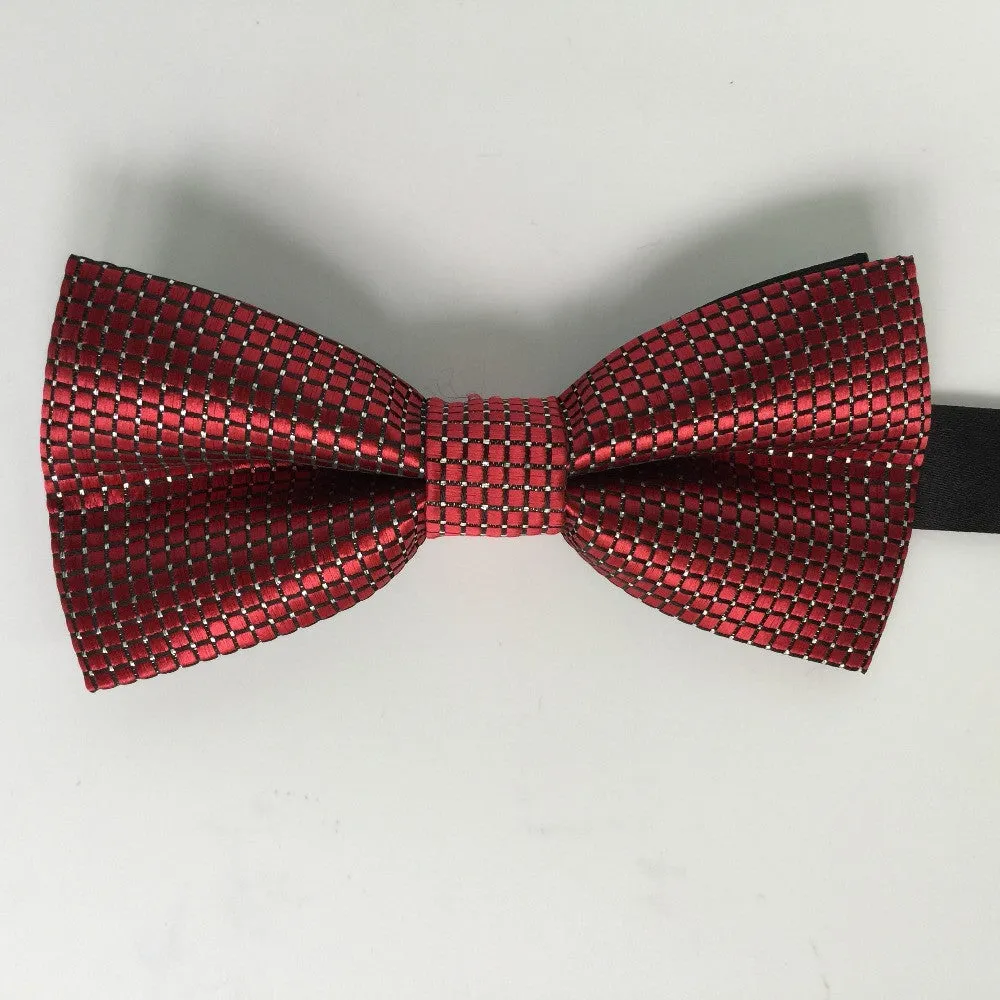 Hot sale Men Formal commercial Gentleman bow tie butterfly cravat bowtie male solid color marriage bow ties for men