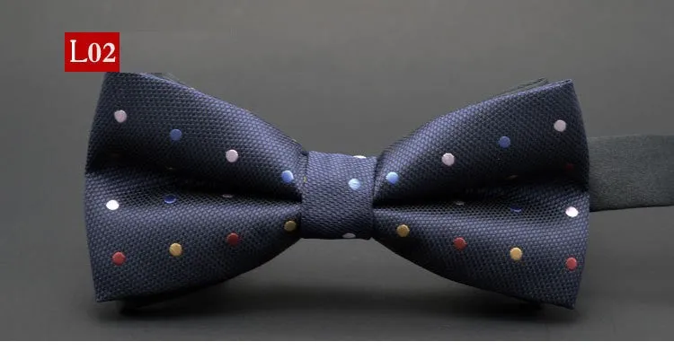 Hot sale Men Formal commercial Gentleman bow tie butterfly cravat bowtie male solid color marriage bow ties for men