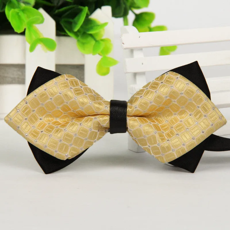 Hot Selling Bow Ties Formal Commercial Bow Tie Fashion Men's Bowties for Boys Accessories Butterfly Cravat Bowtie Butterflies