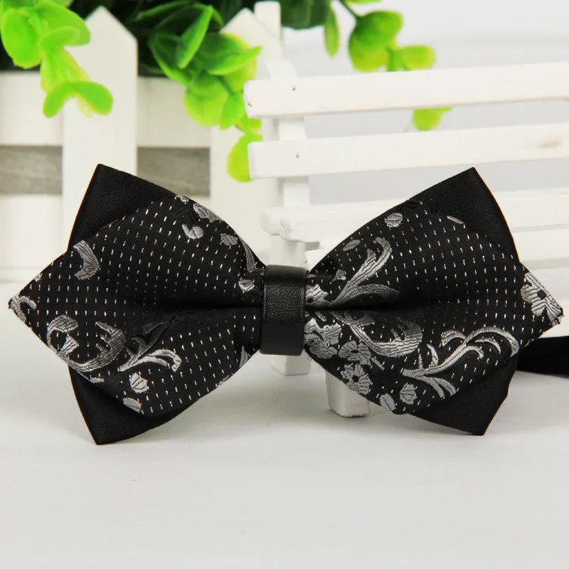 Hot Selling Bow Ties Formal Commercial Bow Tie Fashion Men's Bowties for Boys Accessories Butterfly Cravat Bowtie Butterflies