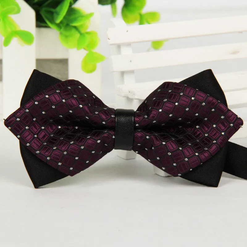 Hot Selling Bow Ties Formal Commercial Bow Tie Fashion Men's Bowties for Boys Accessories Butterfly Cravat Bowtie Butterflies