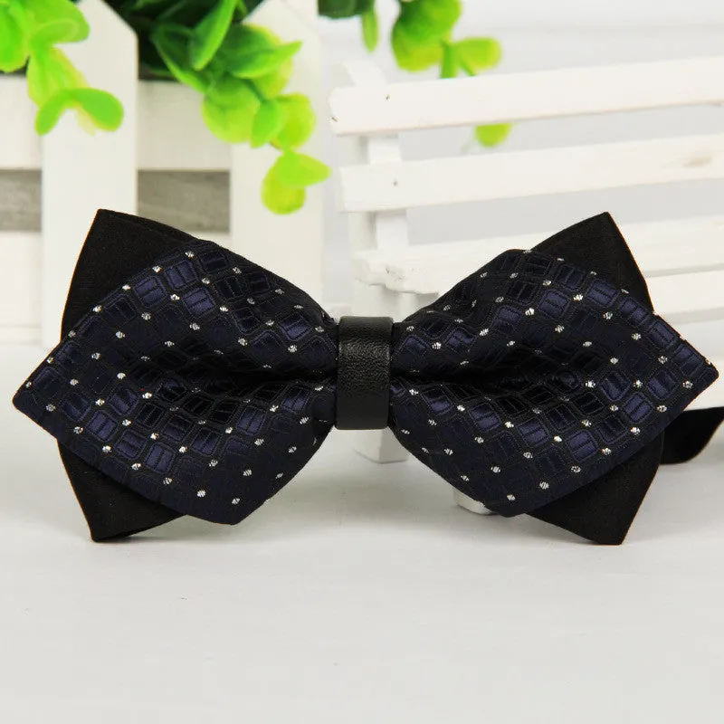 Hot Selling Bow Ties Formal Commercial Bow Tie Fashion Men's Bowties for Boys Accessories Butterfly Cravat Bowtie Butterflies