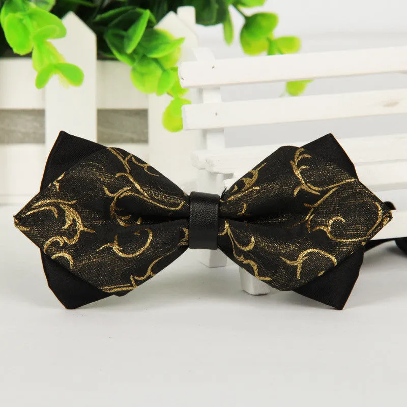 Hot Selling Bow Ties Formal Commercial Bow Tie Fashion Men's Bowties for Boys Accessories Butterfly Cravat Bowtie Butterflies