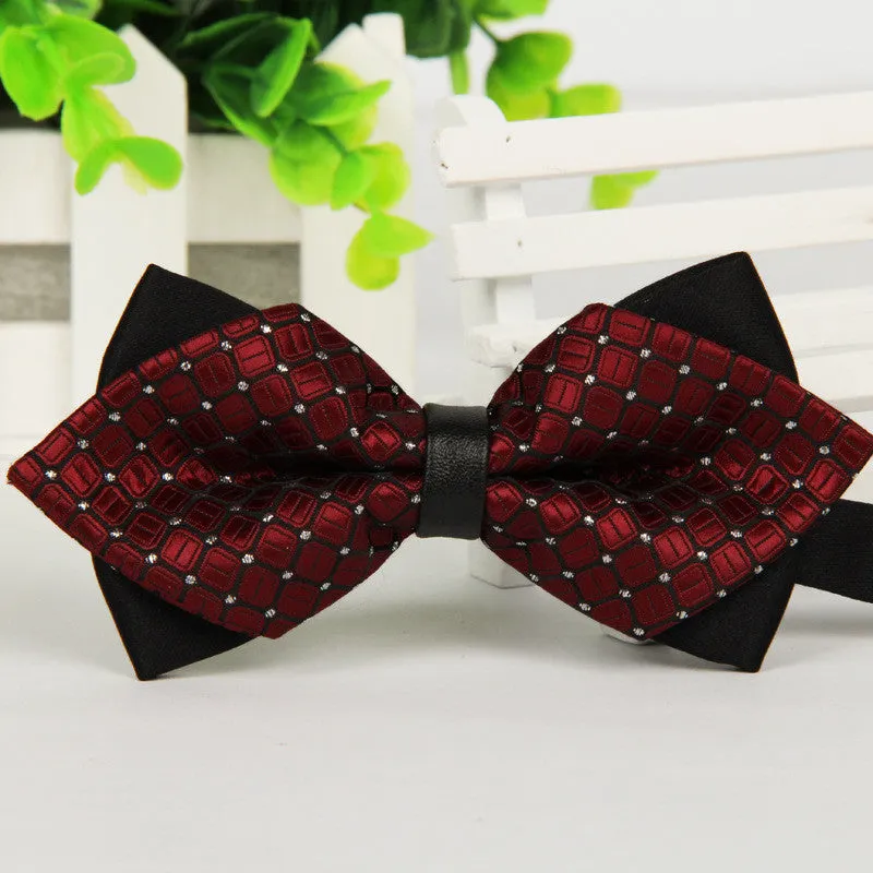 Hot Selling Bow Ties Formal Commercial Bow Tie Fashion Men's Bowties for Boys Accessories Butterfly Cravat Bowtie Butterflies