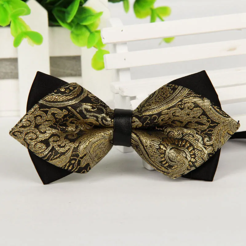 Hot Selling Bow Ties Formal Commercial Bow Tie Fashion Men's Bowties for Boys Accessories Butterfly Cravat Bowtie Butterflies