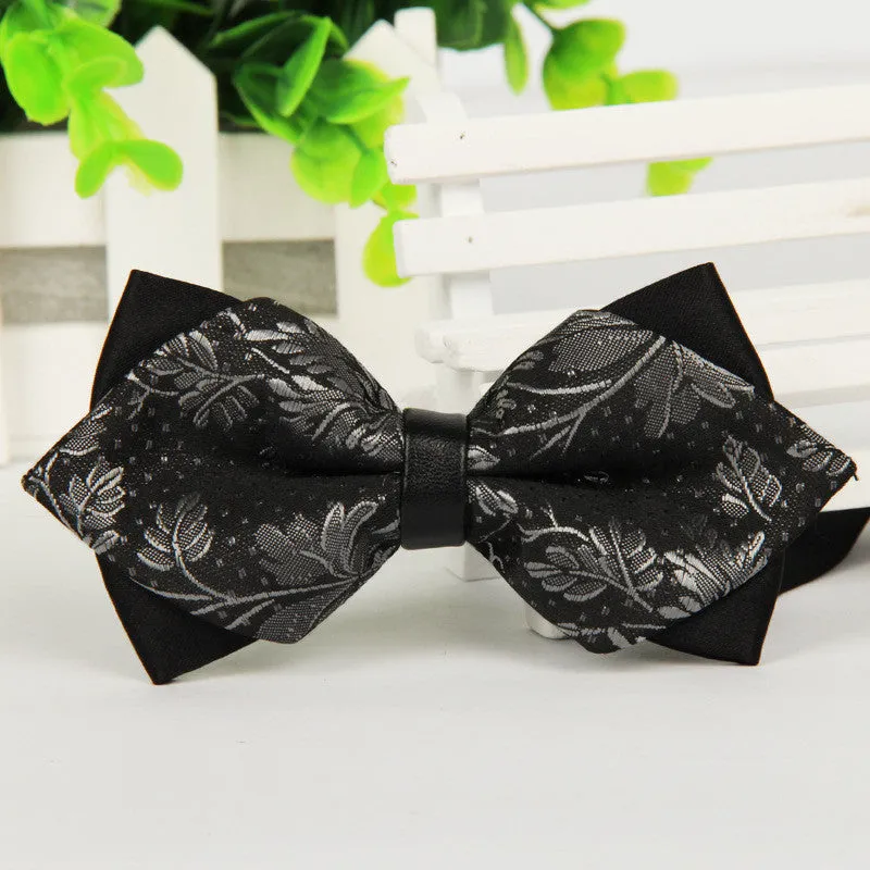 Hot Selling Bow Ties Formal Commercial Bow Tie Fashion Men's Bowties for Boys Accessories Butterfly Cravat Bowtie Butterflies