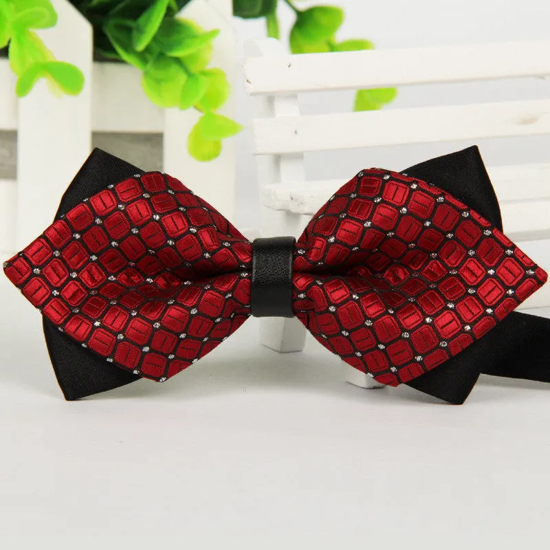 Hot Selling Bow Ties Formal Commercial Bow Tie Fashion Men's Bowties for Boys Accessories Butterfly Cravat Bowtie Butterflies