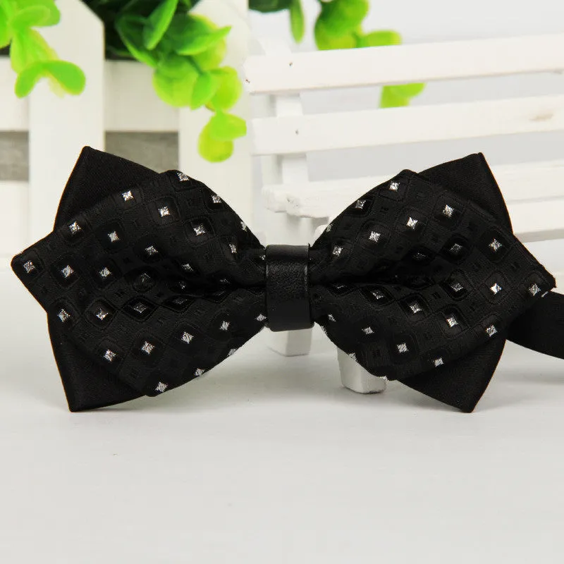 Hot Selling Bow Ties Formal Commercial Bow Tie Fashion Men's Bowties for Boys Accessories Butterfly Cravat Bowtie Butterflies