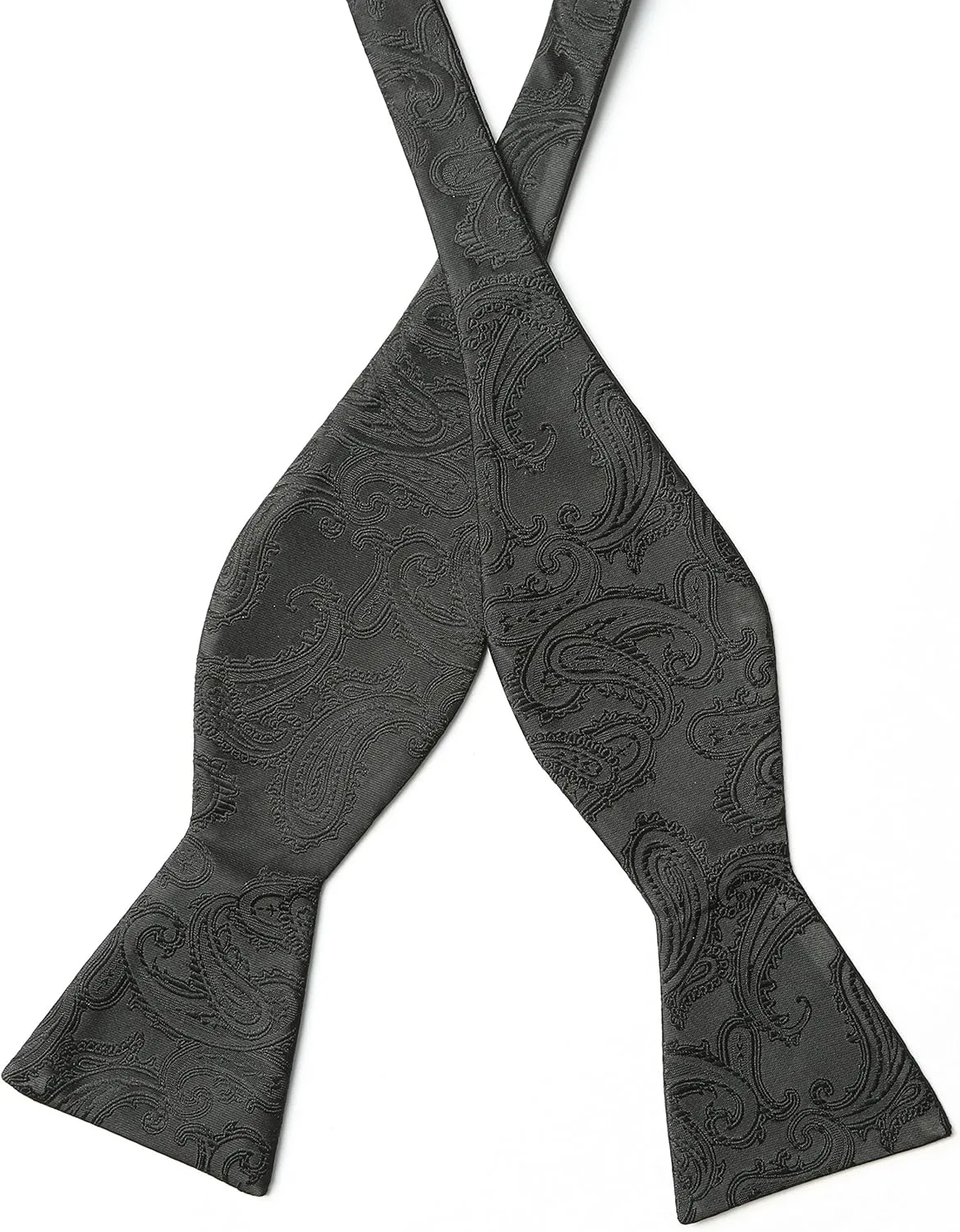 KissTies Mens Self-Tied Bow Tie Paisley Bowties For Men