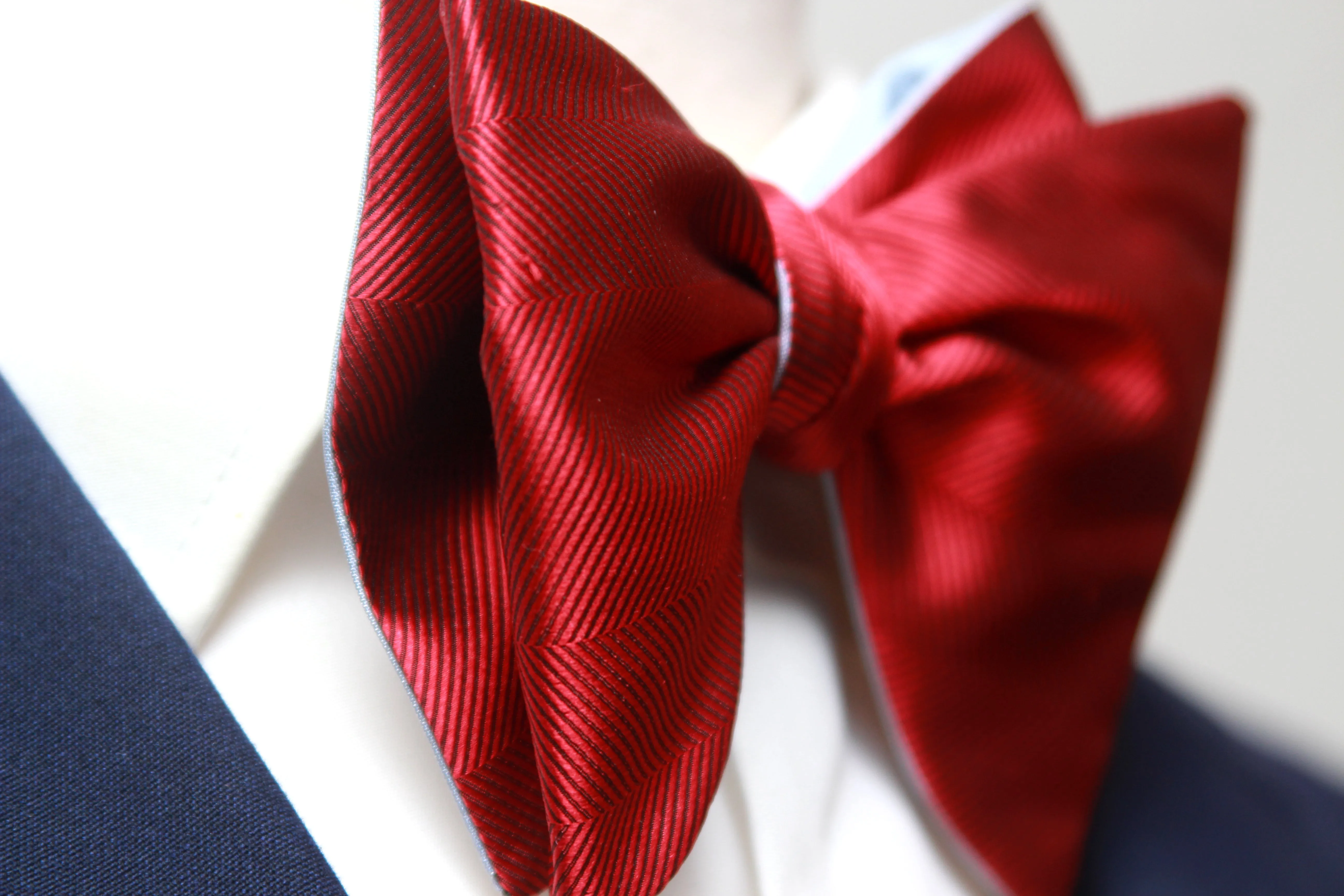 Large Red Bow Tie
