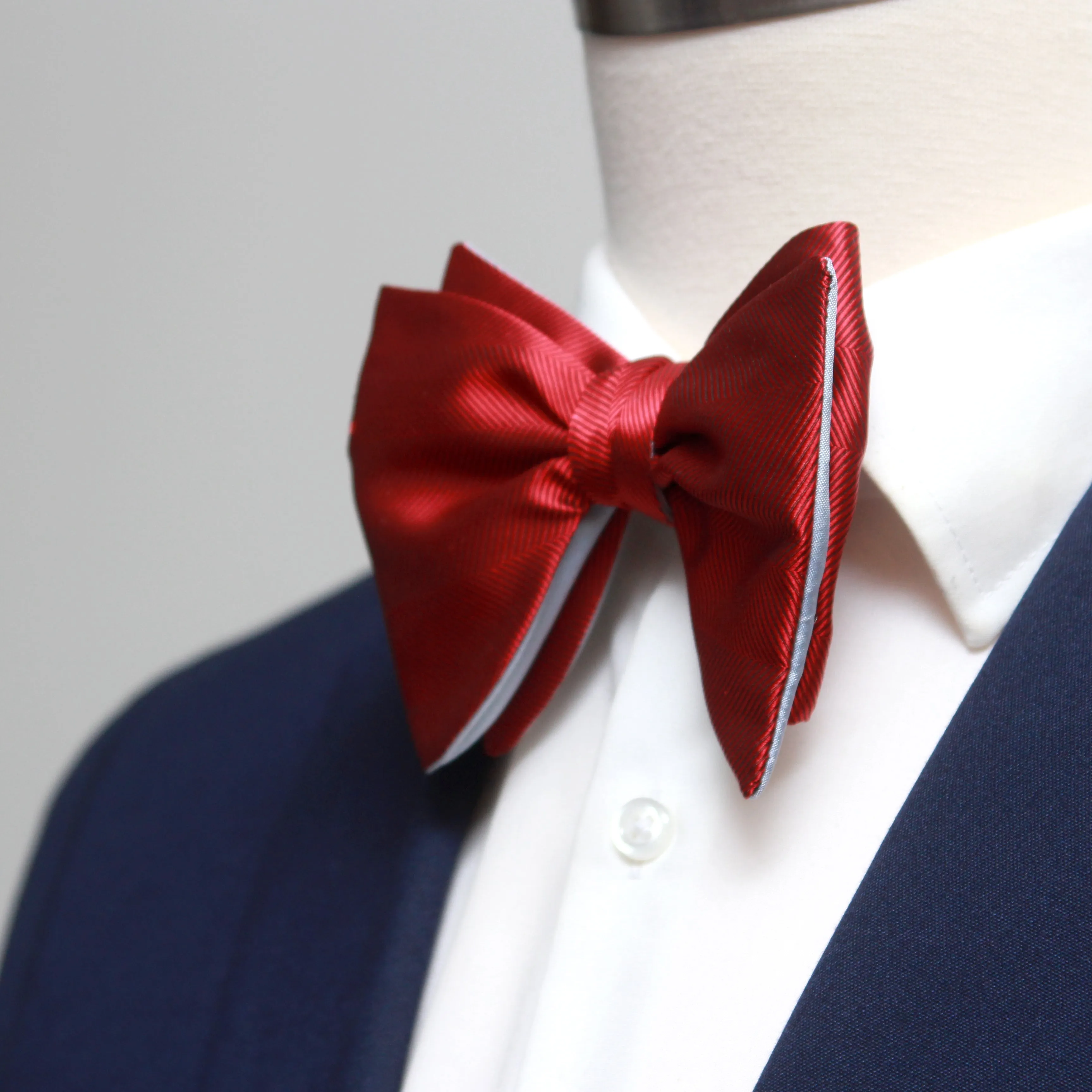 Large Red Bow Tie